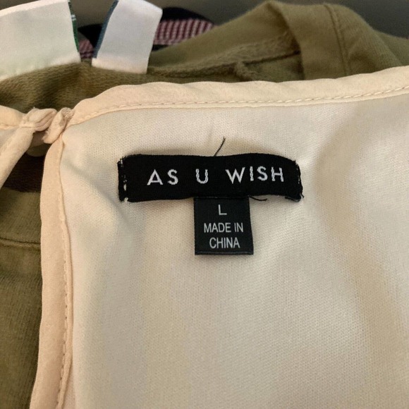 As You Wish Dress Womens Sz L Cream Beige Mini Sequins Sleeveless‎ Lined - Picture 5 of 10